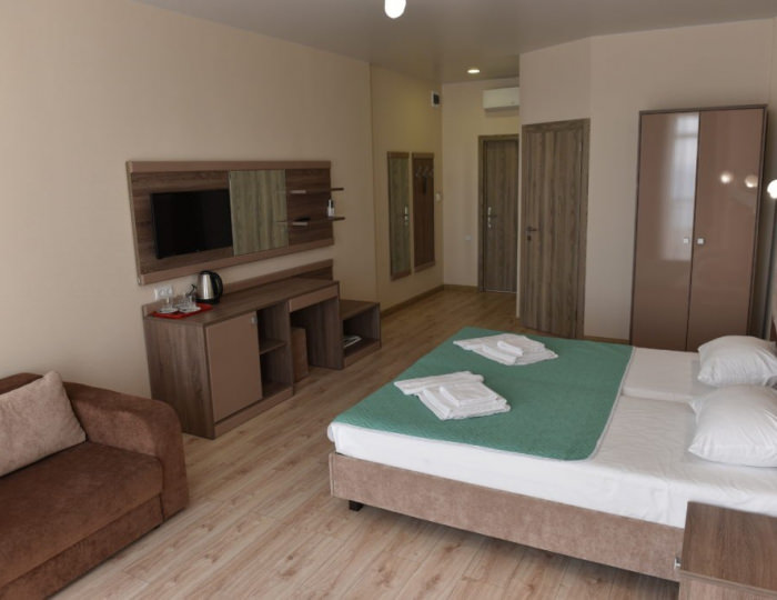 Комфорт с видом на море (Первый корпус) - Отель «Русалма» Алушта