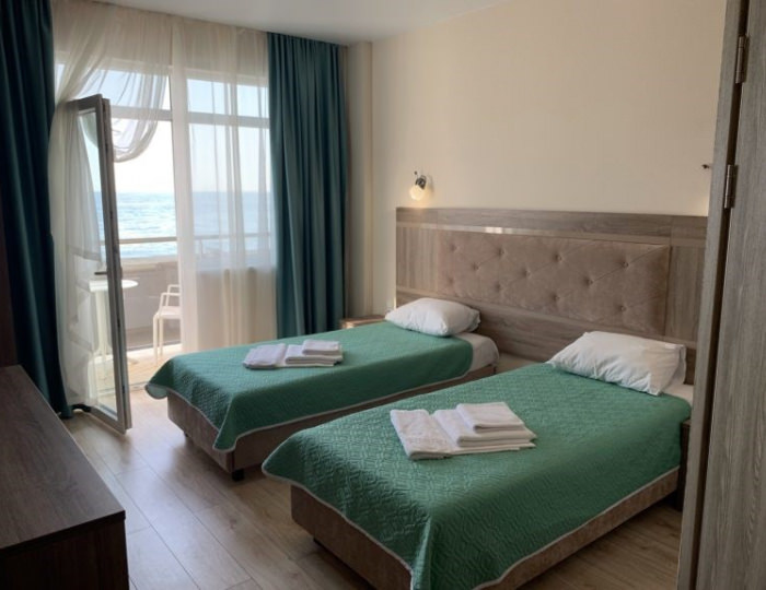 Комфорт с видом на море (Первый корпус) - Отель «Русалма» Алушта