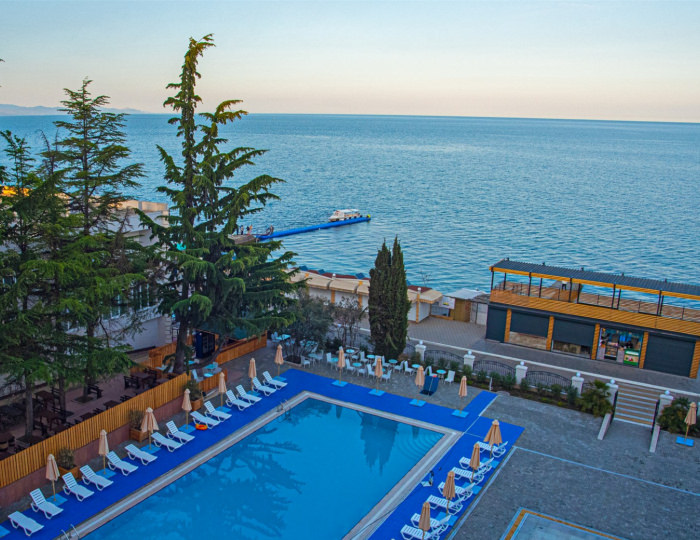 Комфорт с видом на море (Второй корпус) - Отель «Русалма» Алушта