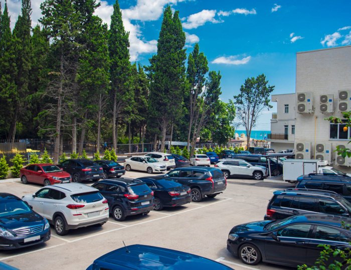 Стоянка - Отель «Русалма» Алушта