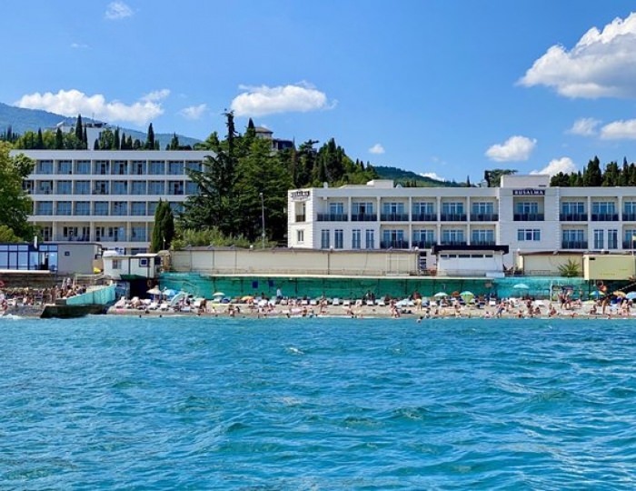 Море и пляж - Отель «Русалма» Алушта
